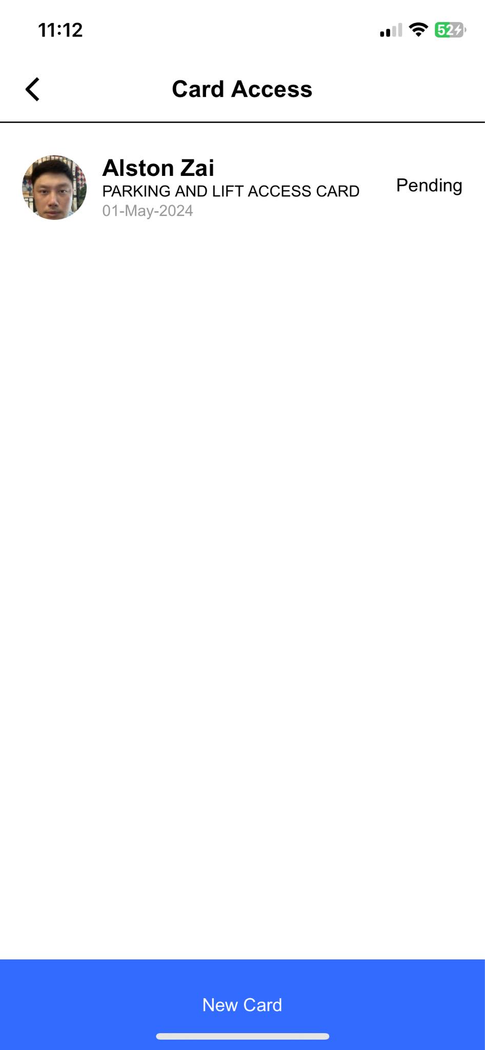 Sub-User Accounts App Screenshot