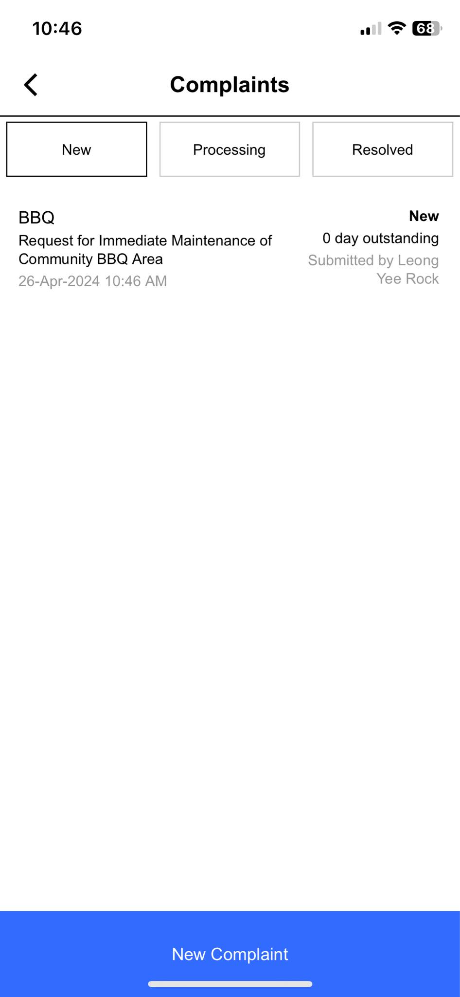 Complaints App - Easily View Complaint Content and Attachments