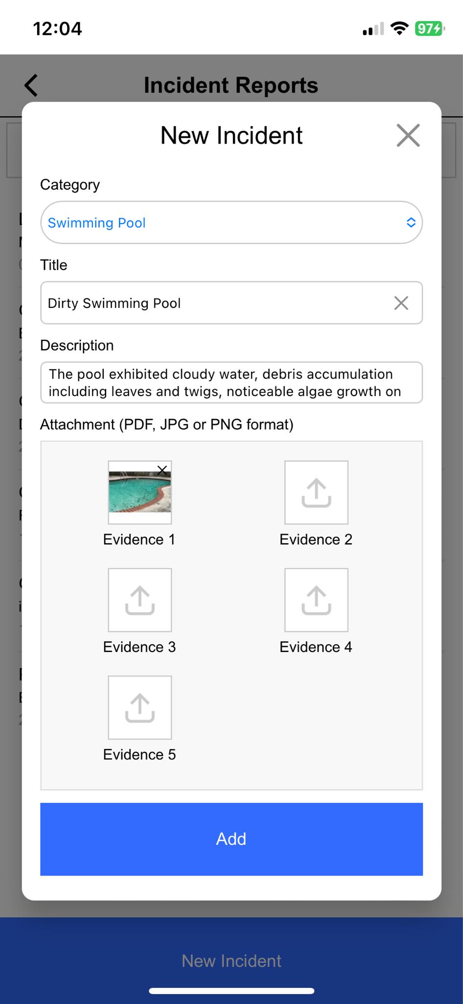 Complaints App - Easily View Complaint Content and Attachments