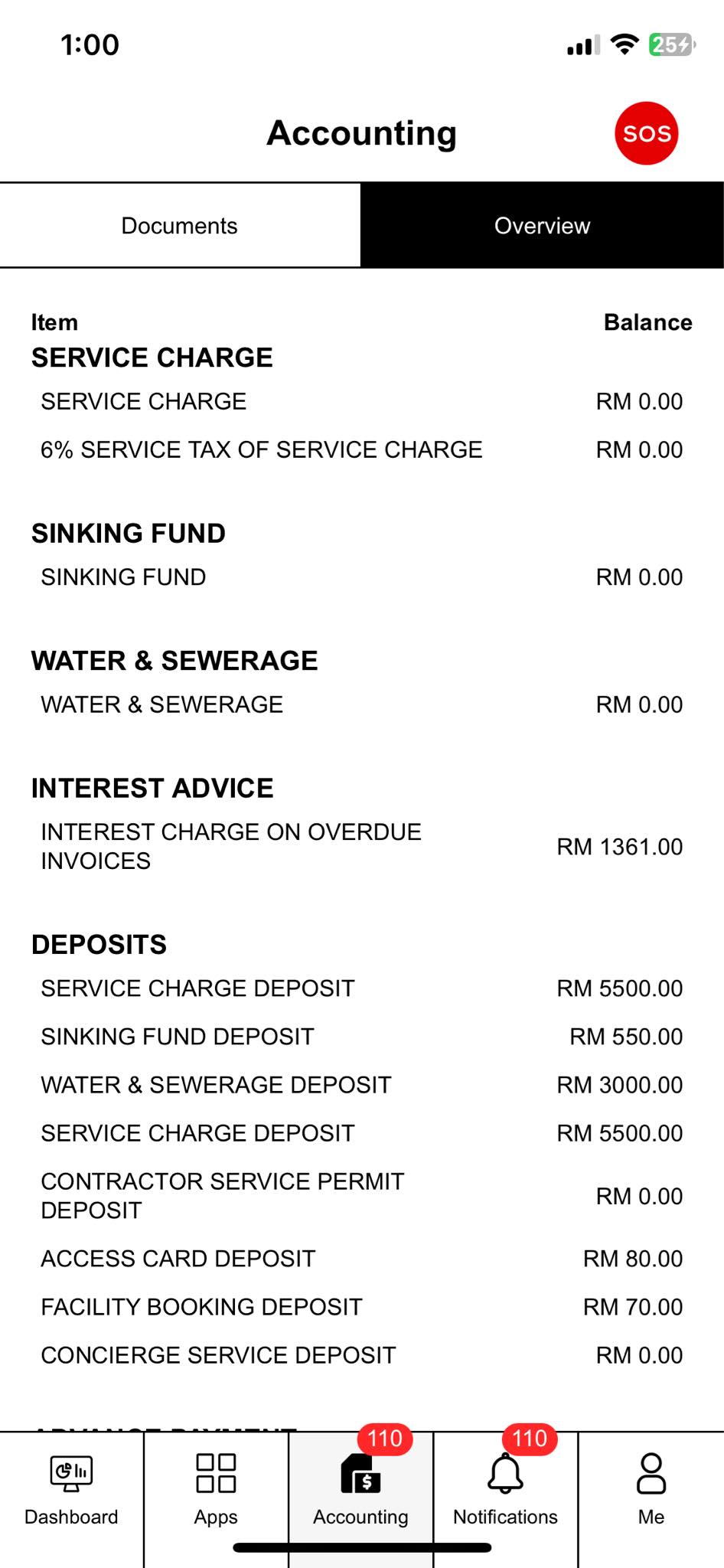 Main User Accounts App Screenshot