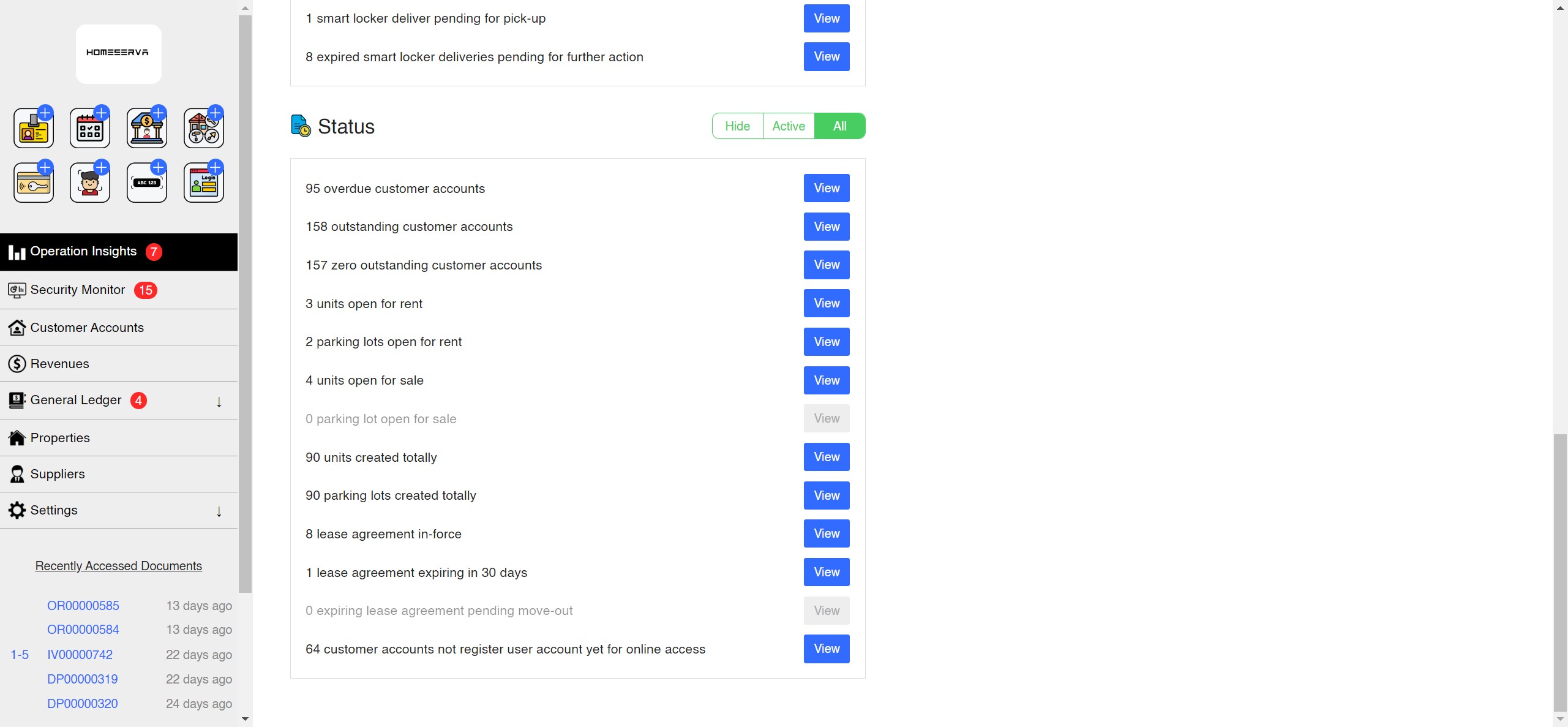 Operation Insights Screenshot App Screenshot