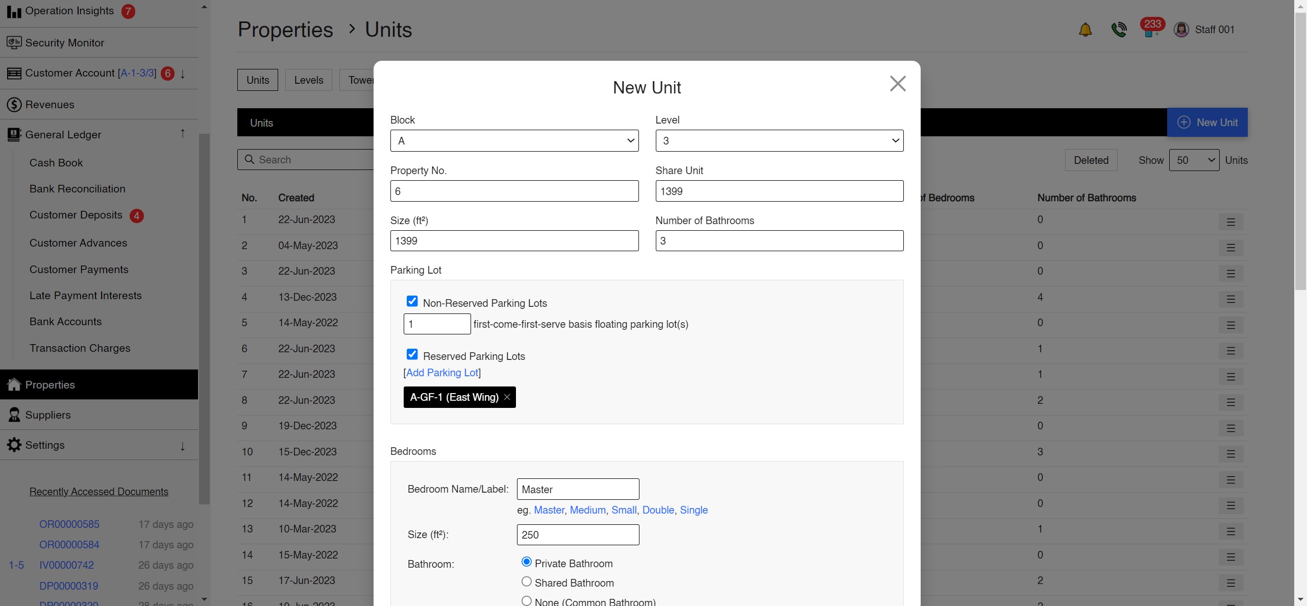 Properties App Screenshot