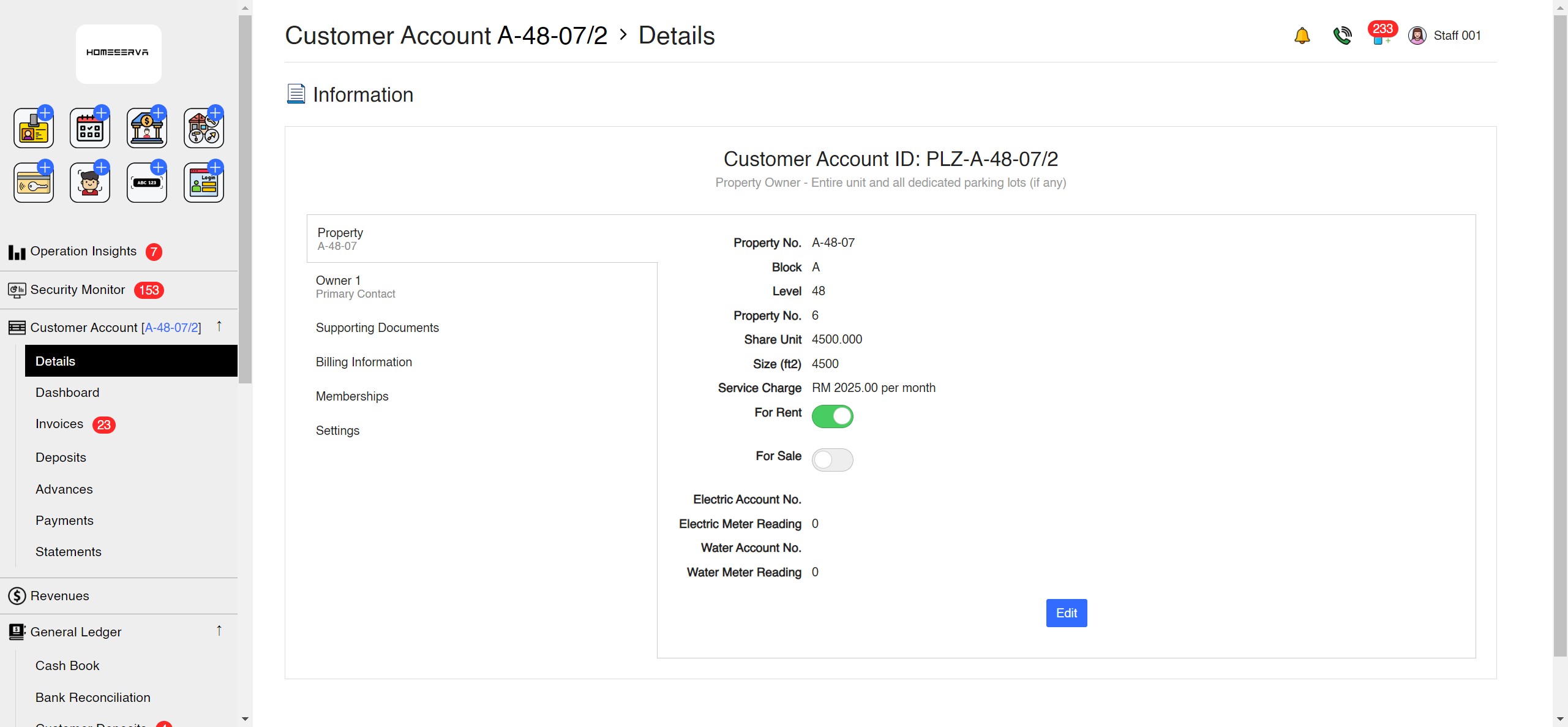 Properties App Screenshot