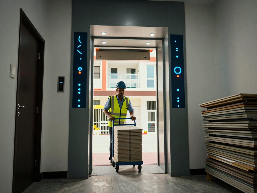 Contractor Service Permits - Worker access limited to service gates, loading bays and service lifts