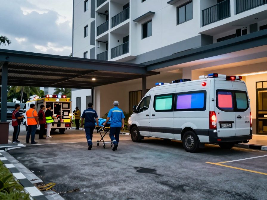 Emergency Numbers - Contact categories from ambulance to fire and police