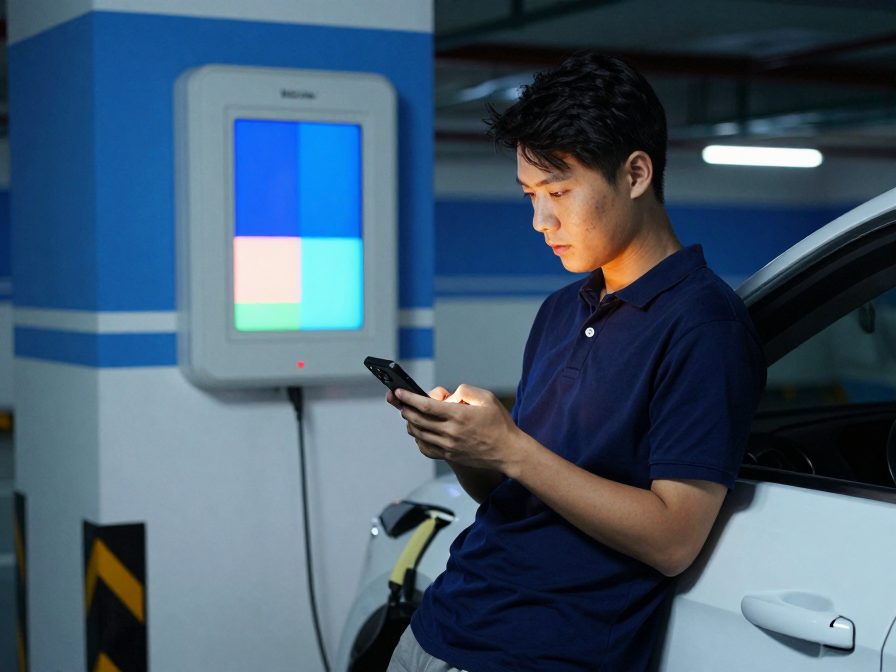 EV Charging Parking Locks - Per minute metering with live cost tracking