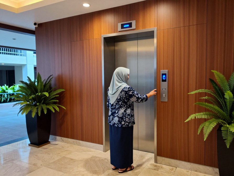 Face Recognition Access - Automatic lift call with only the entitled floors released