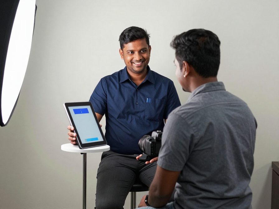 Face Recognition Access - Image quality checking before a face template is accepted