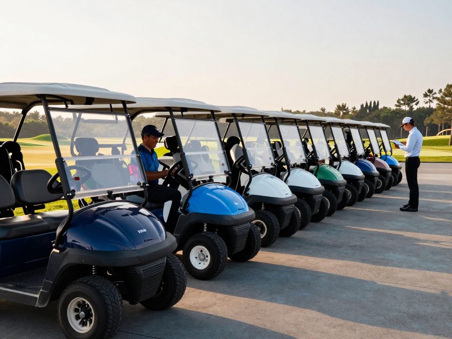 The End of Separate Systems.
                                The Beginning of a Smart Club. - Tee sheet with flights, buggies and caddies