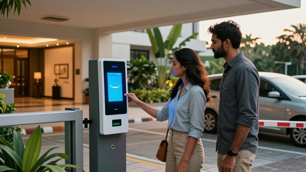 Integrated Smart Access - one credential covering card, face, plate and QR access