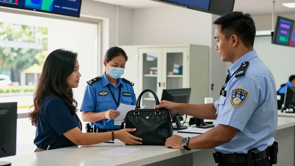 Lost and Found - chain of custody from guardhouse to owner