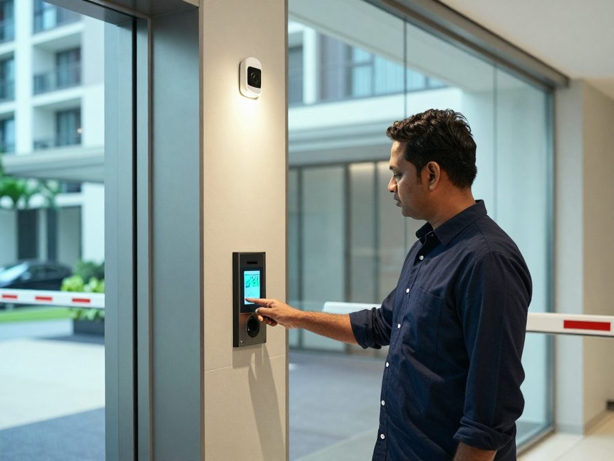 Main-User Accounts - Credential types covering face recognition, access card, thumbprint and vehicle license plate