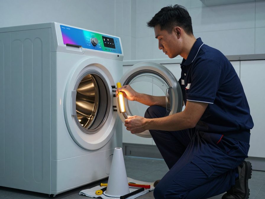 Self-Service Laundry - Out of service flagging opens a maintenance job