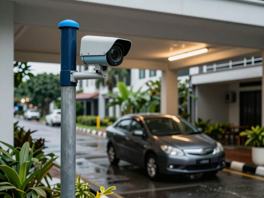 Vehicle Plate Recognition Access - UltraPASS-Vehicle ANPR cameras reading plate text, vehicle colour and vehicle model