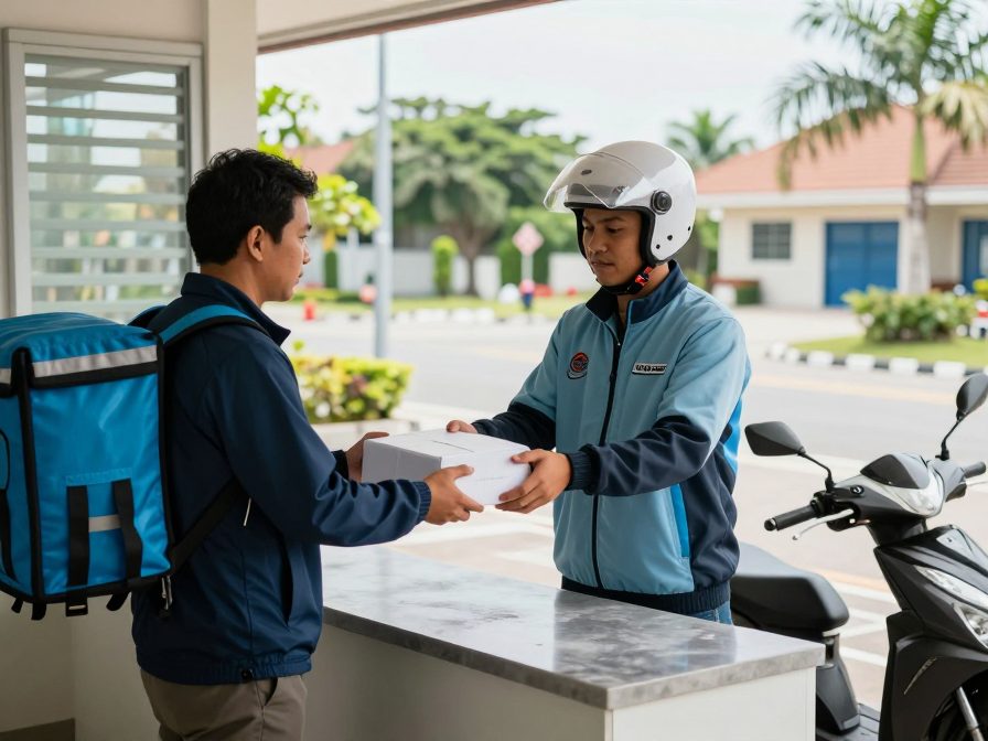 Smart Apps > Visitor Management System - Delivery rider express access with visitor type specific access rights