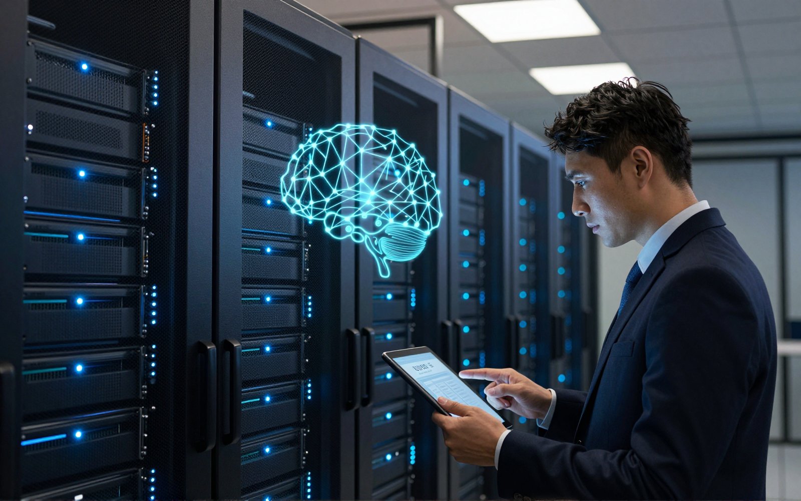 Secure on-premises AI server infrastructure for government and enterprise data sovereignty