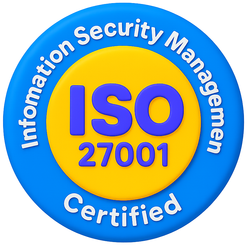 ISO 27001:2022 Certified