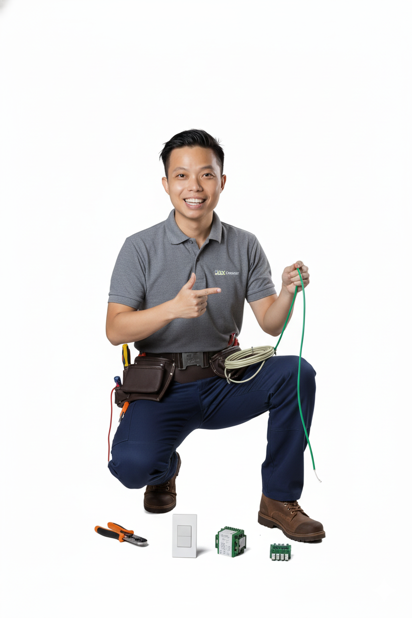 KNX Installation Work in Progress