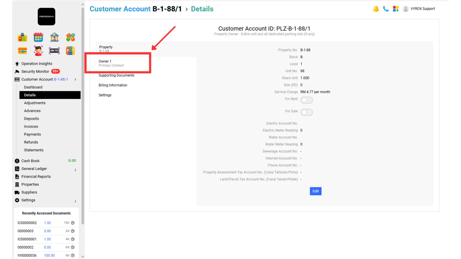 Start-Up Account =