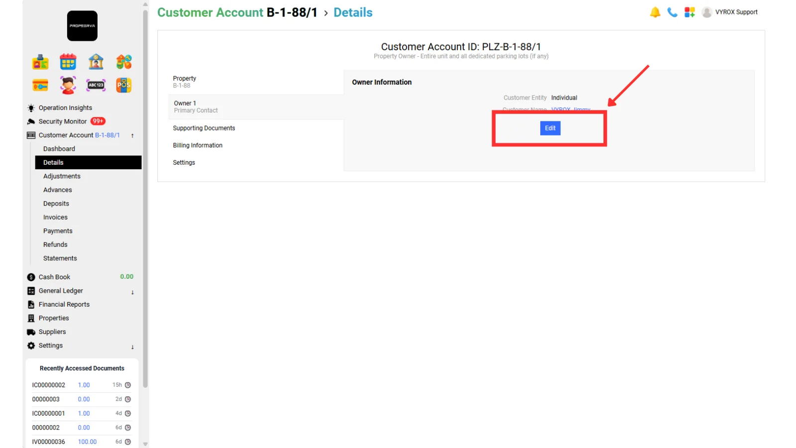 Start-Up Account =
