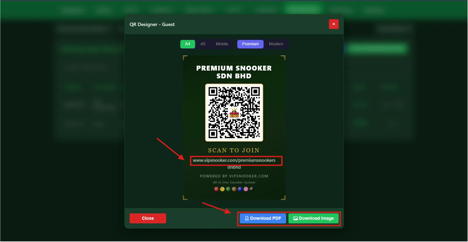 8.3 How to Generate Qr or get Link