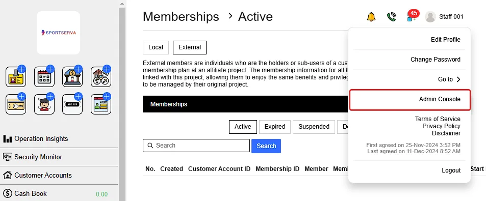 2.1. Add Membership Plan