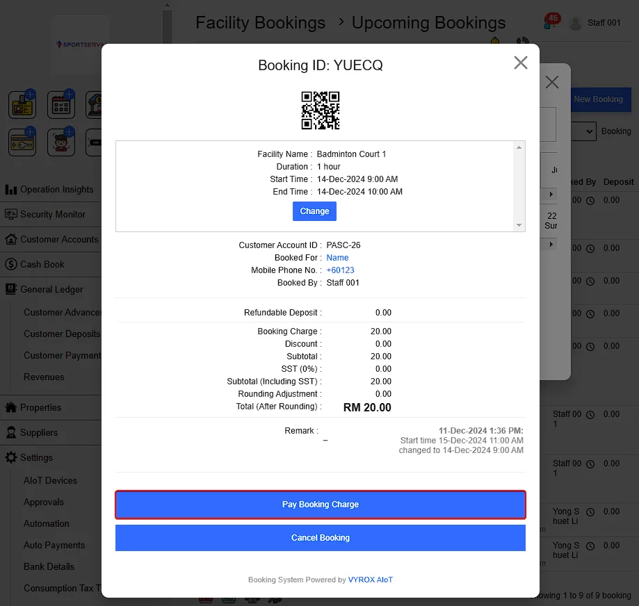 3.5. Booking Payment