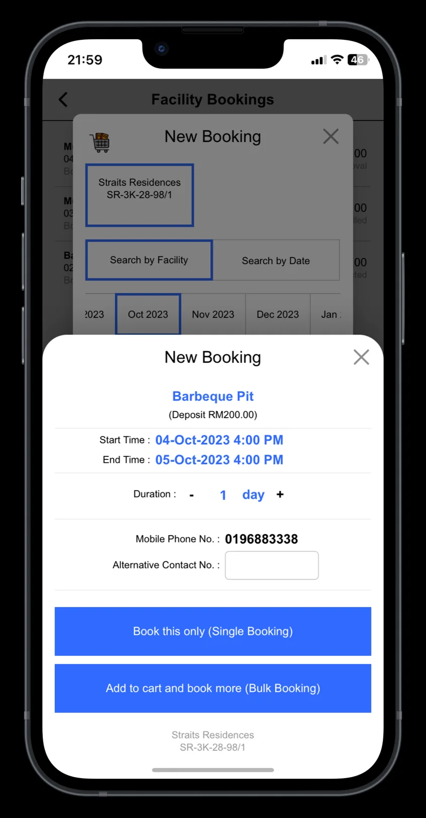 Step 2: Confirm The Booking