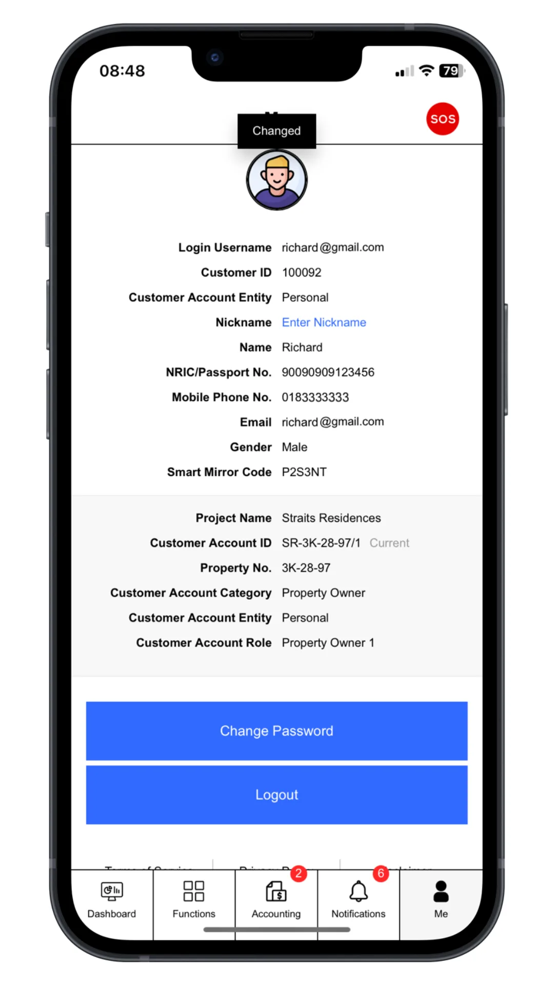 Step 1: Go to Profile Page