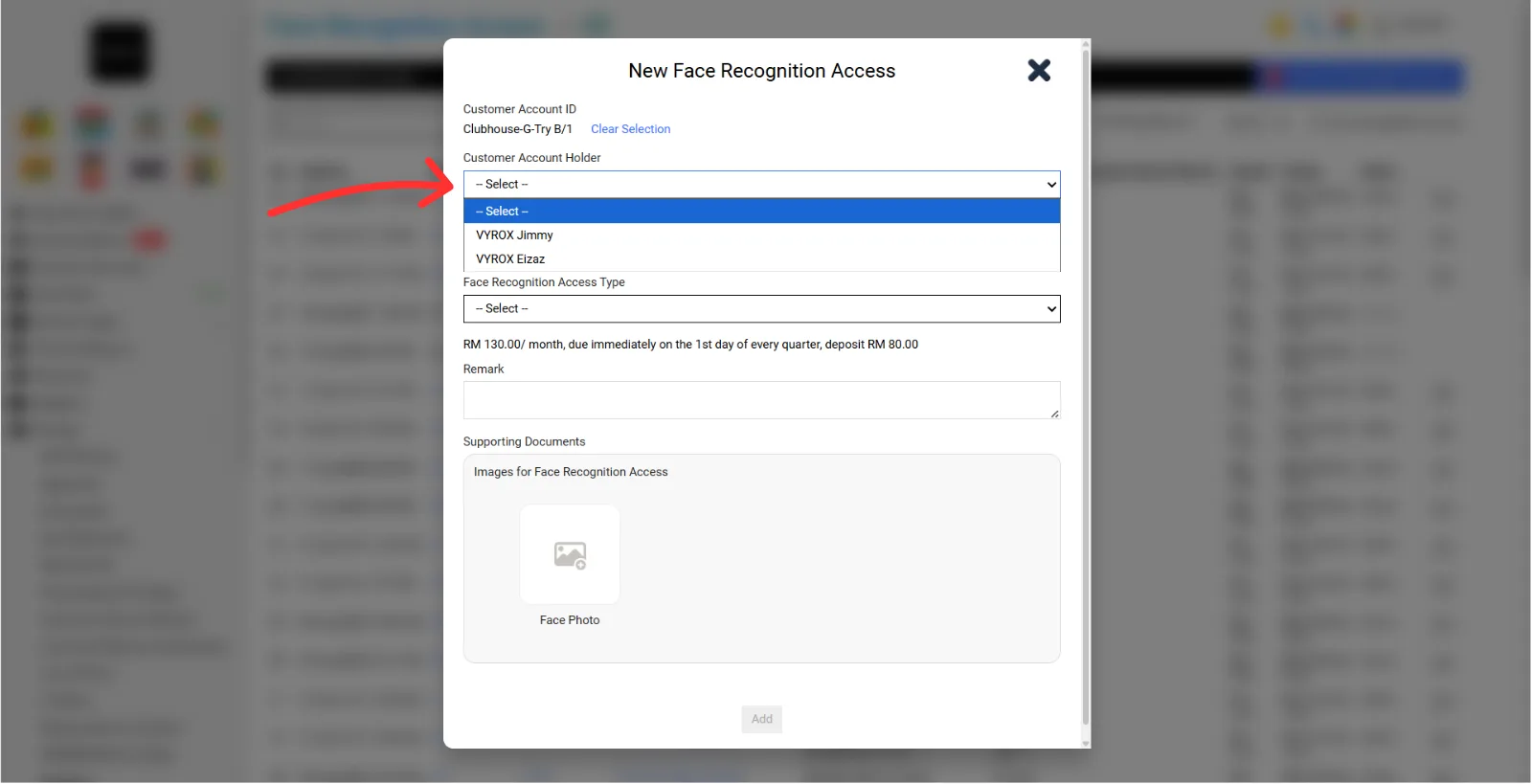 2.1 Face Recognition Access