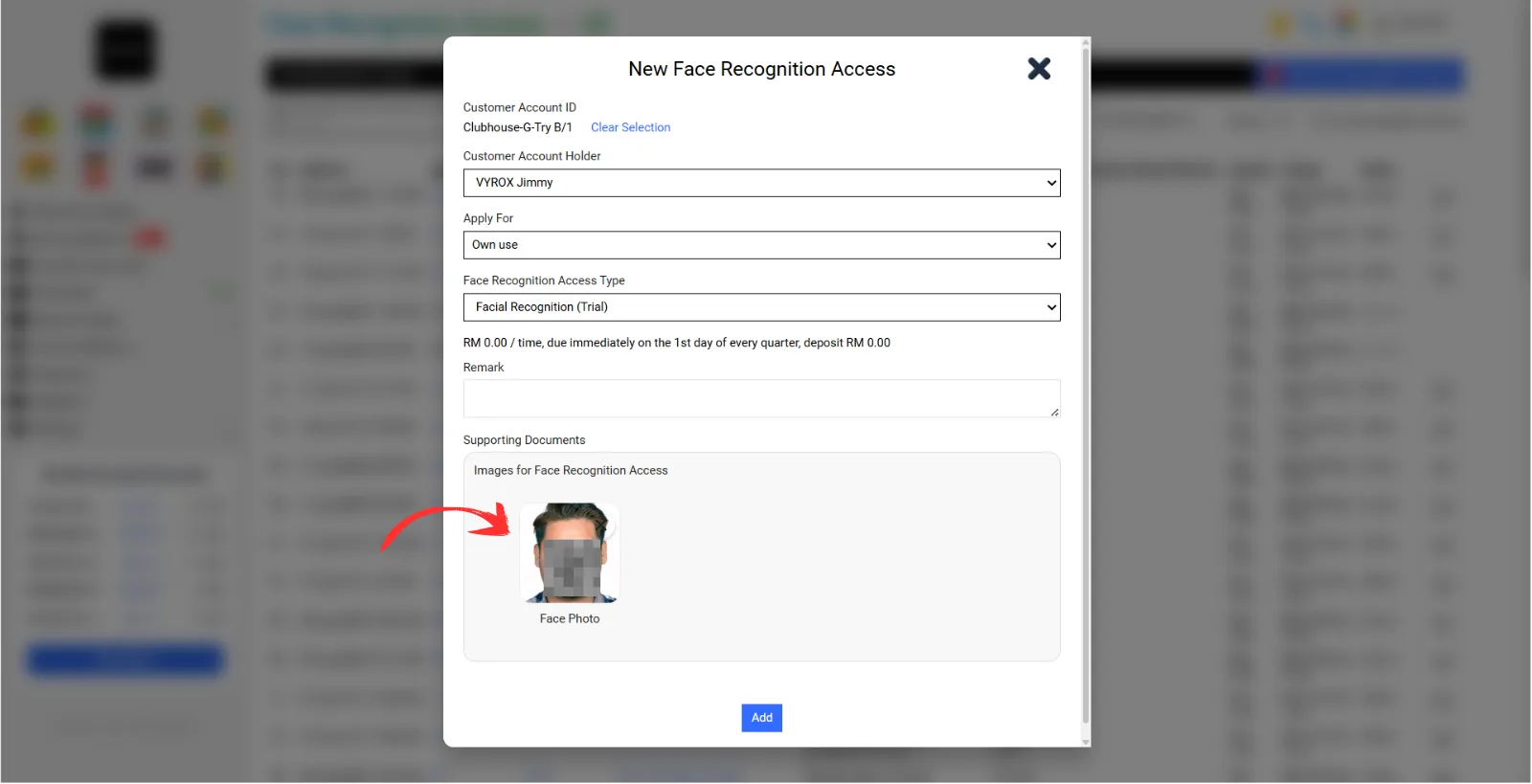 2.1 Face Recognition Access