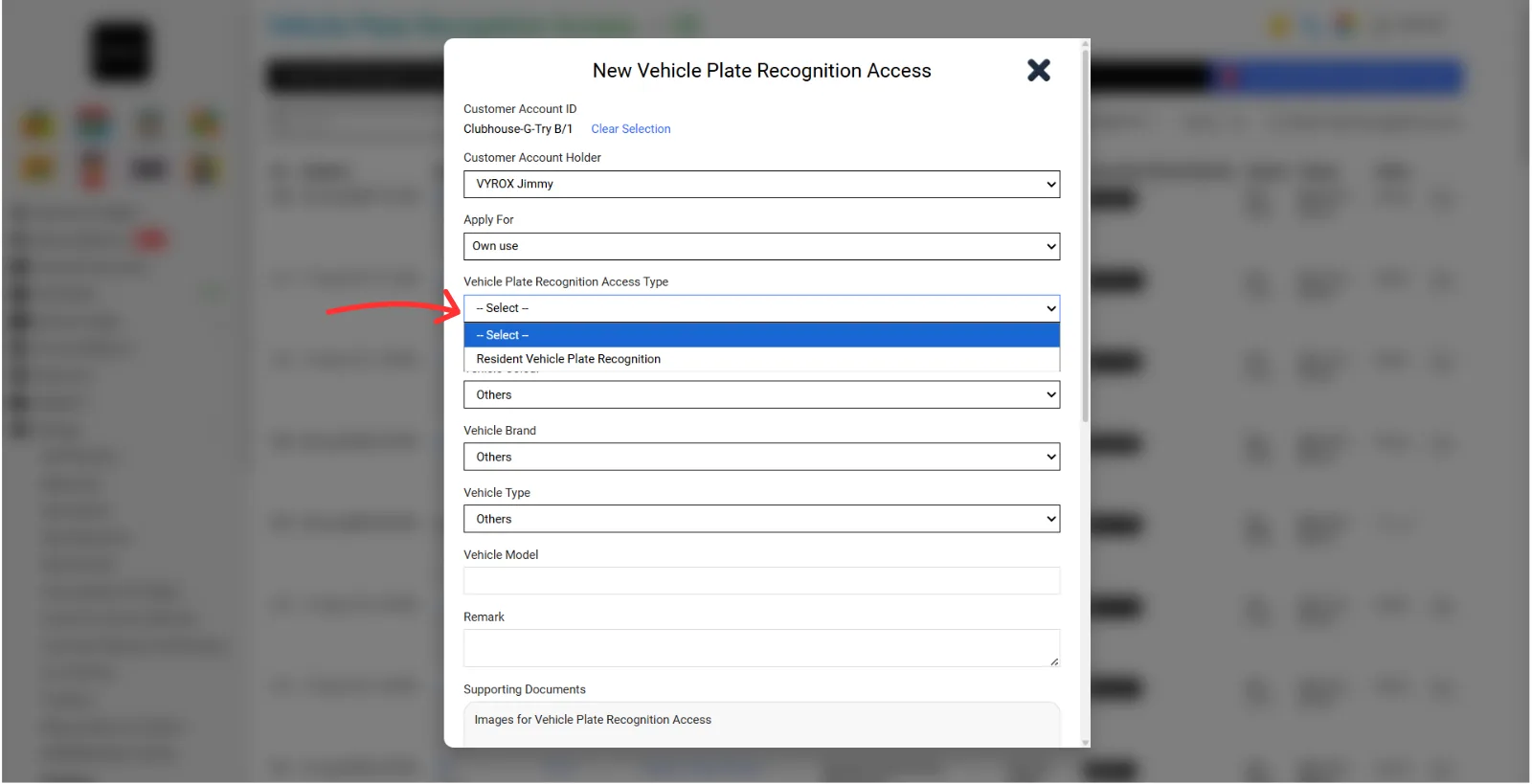 2.1 Vehicle Plate Recognition Access