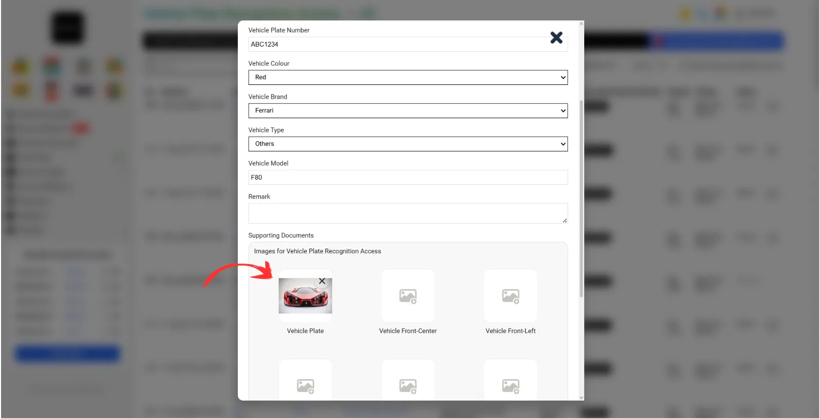 2.1 Vehicle Plate Recognition Access