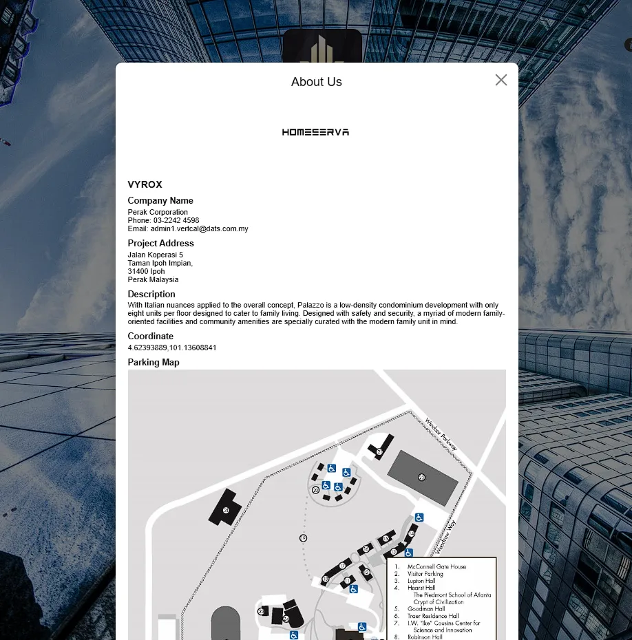 2.2 Projects Details shown