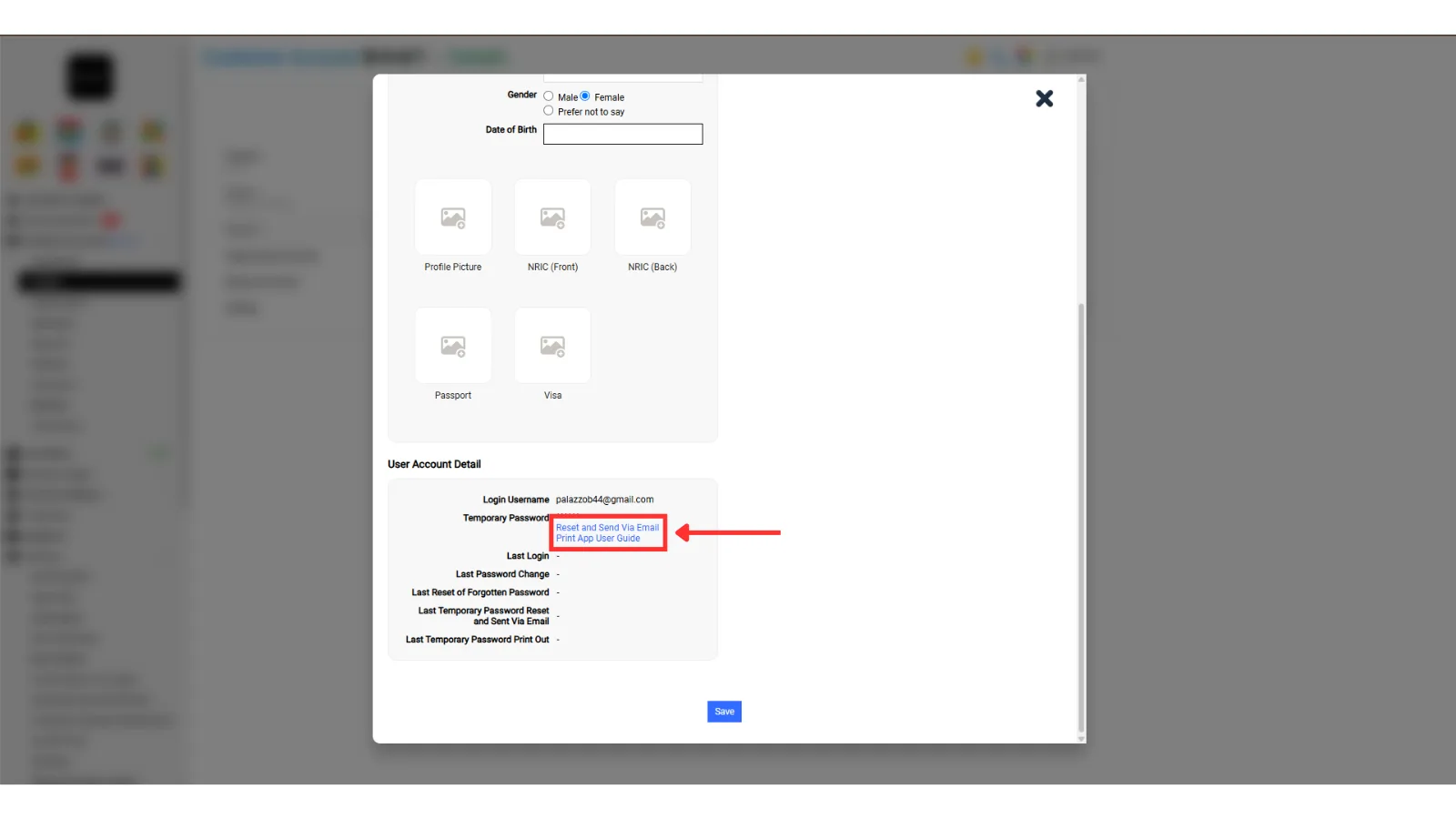 2.3 Reset Password And Via Email