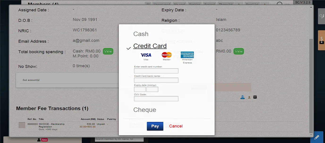 4.5 Payment Options