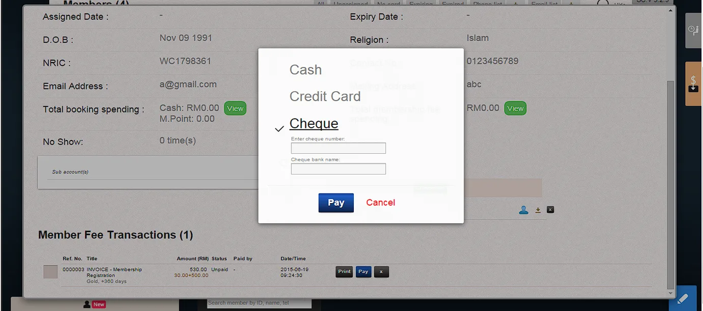 4.5 Payment Options